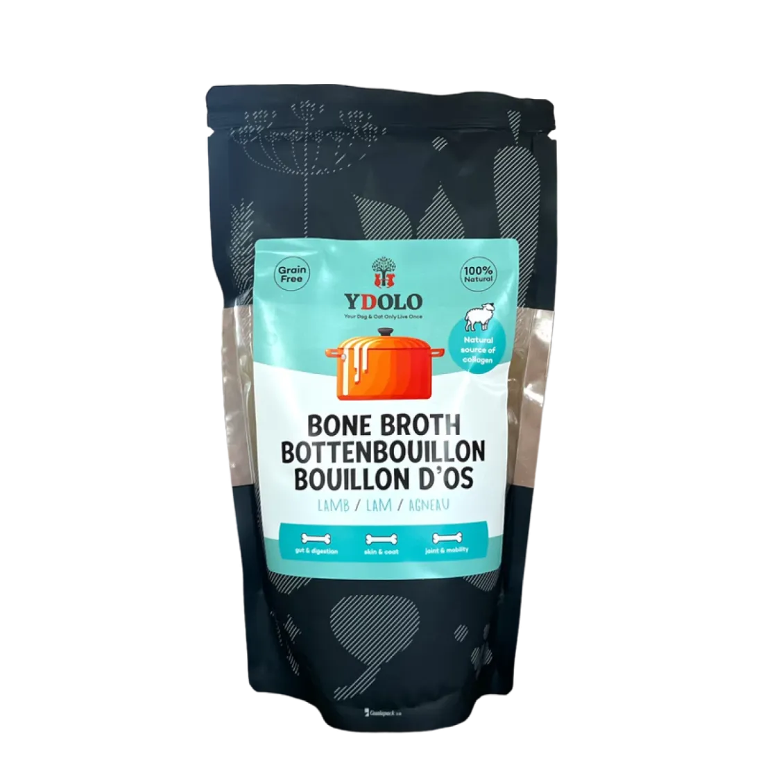Poisson au bouillon d'os Ydolo