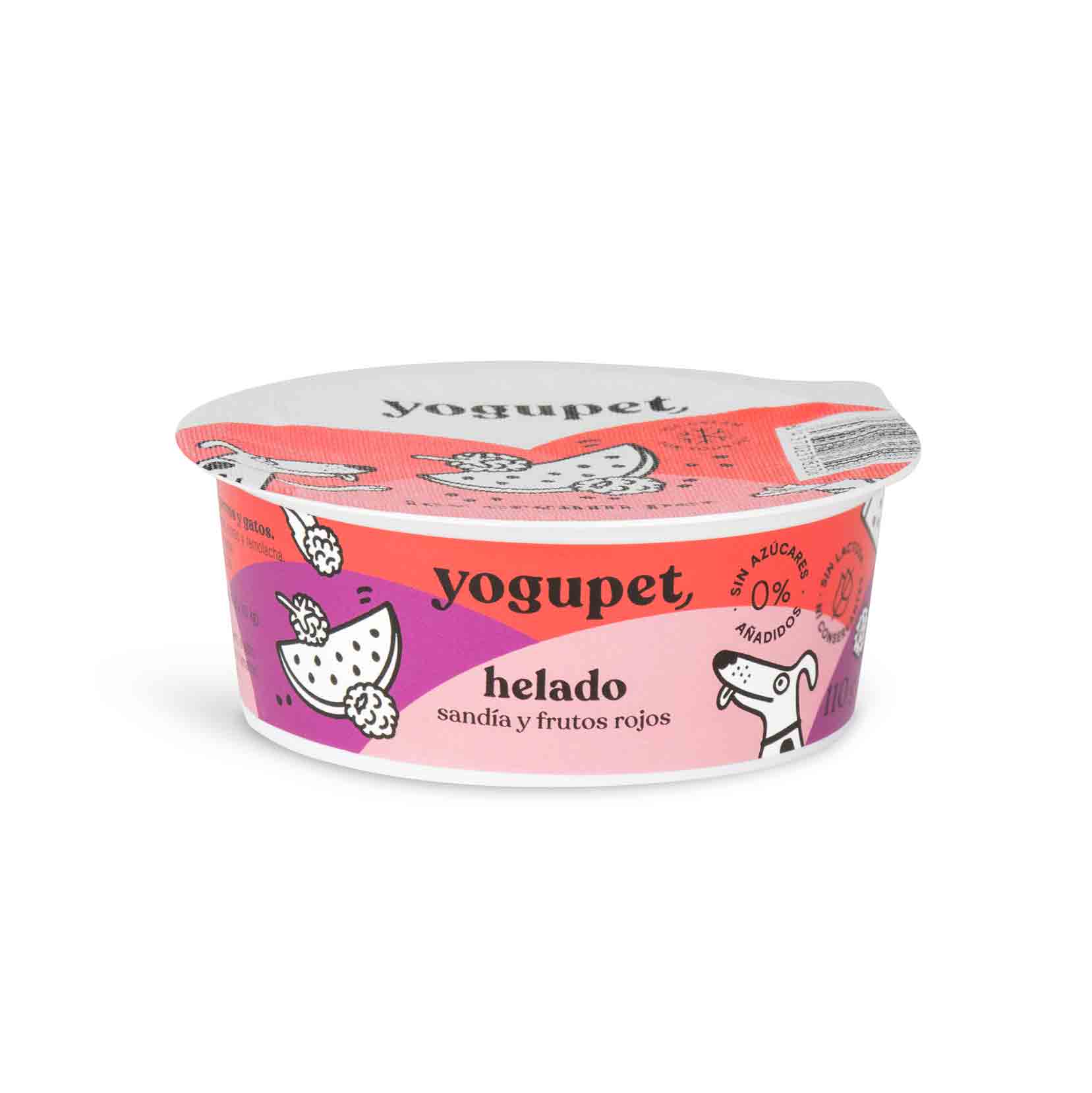Yogupet Red Ice - Watermelon, raspberry & blackberry