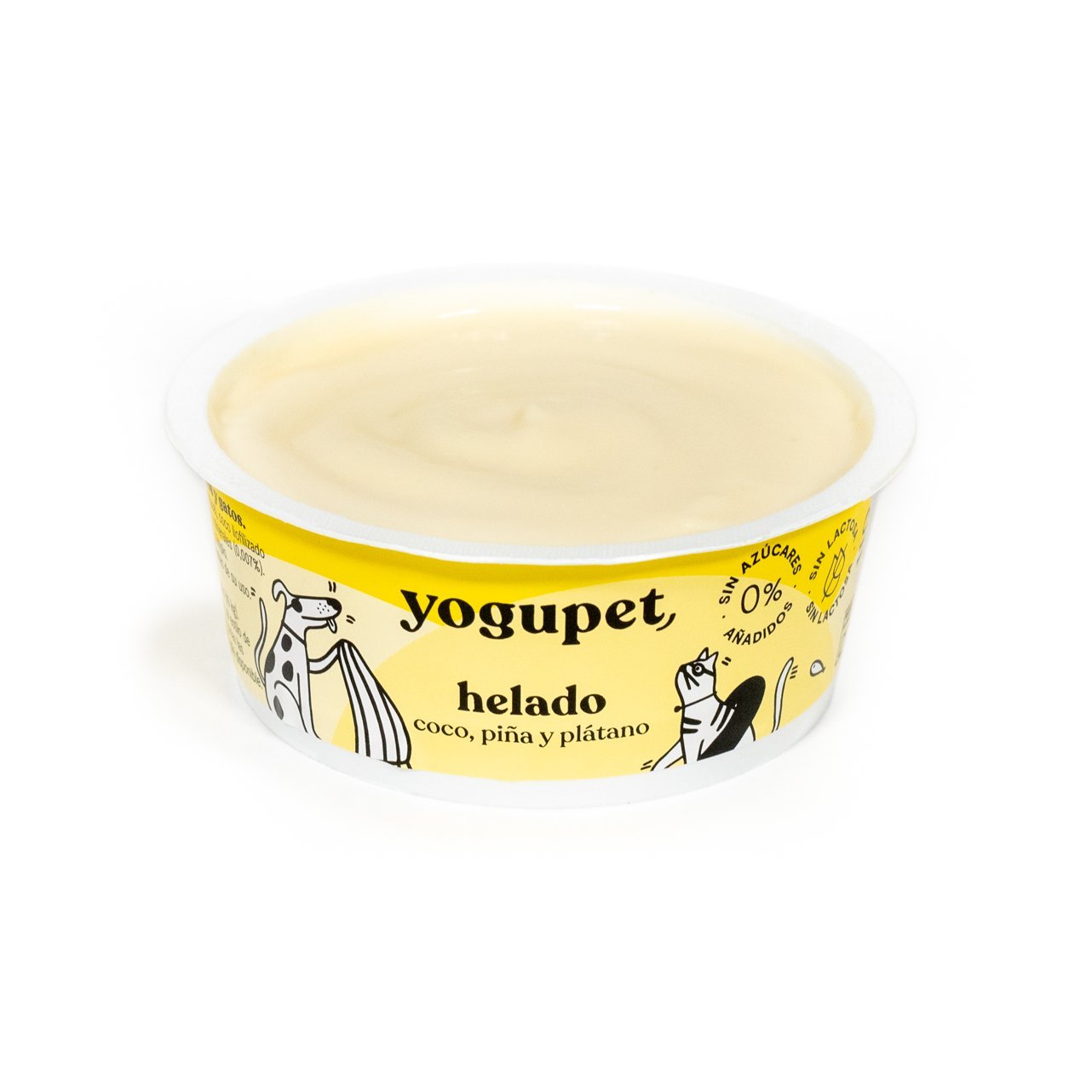 Yogupet Yellow Ice - Coconut, Pineapple & Banana - Shop with Marley's