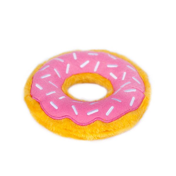 ZippyPaws Donutz Strawberry (regular of large) - Shop with Marley's