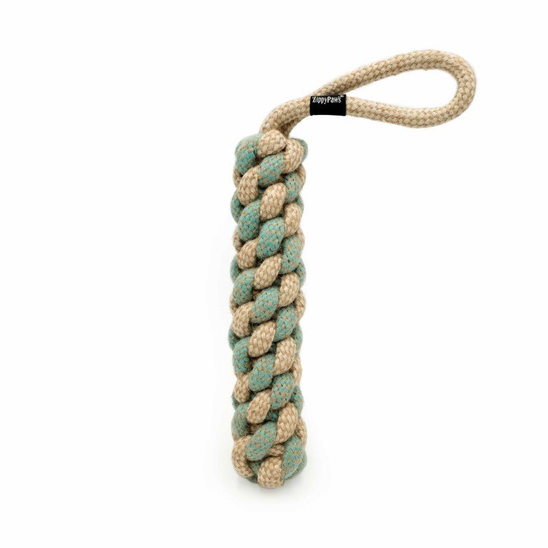ZippyPaws EcoZipppy Cotton and jute tug - Shop with Marley's