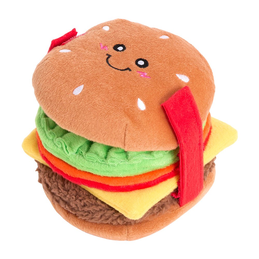 Zippypaws Snufflerz Stacks Cheeseburger - Shop with Marley's